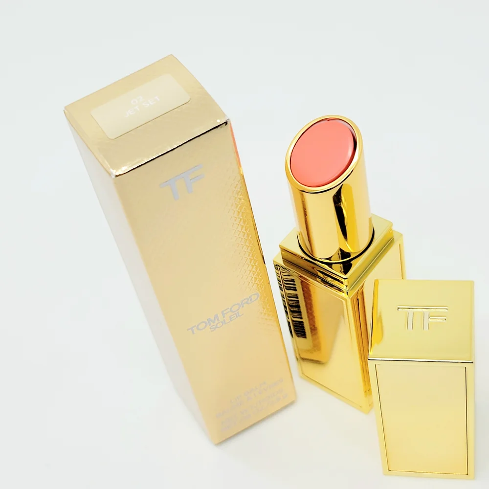 Jet Set 02 Orange Coral Soleil Summer Tom Ford Lip Balm Brand New In Box